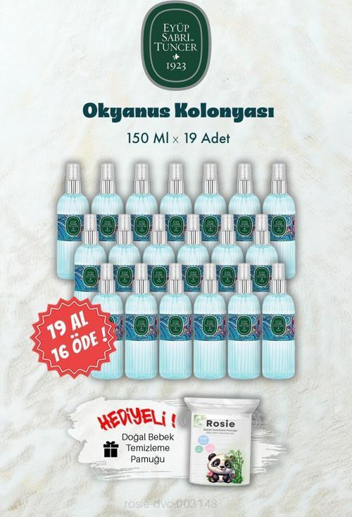 19 AL 16 ÖDE 150 ML Okyanus Kolonyası ve ROSIE Hediye