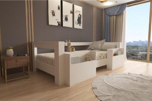 Montessori 90X190 Yatak Uyumlu Mdf Karyola M1-1