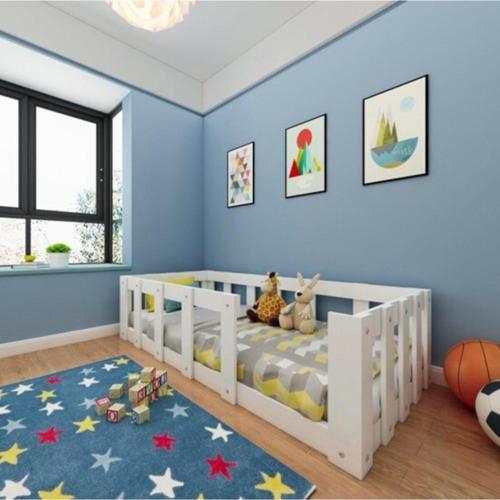 Vega Montessori Mdf Karyola Beyaz 90X190 Yatak Uyumlu K 2009