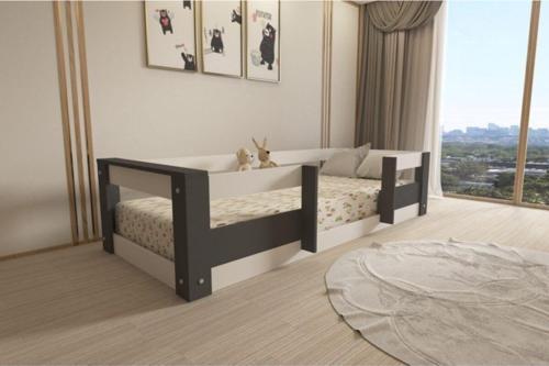 Montessori 90X190 Yatak Uyumlu Karyola M7-14