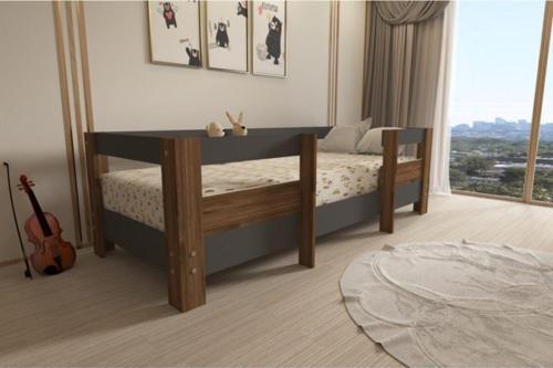 Montessori 90X190 Yatak Uyumlu Karyola M5-42
