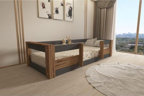 Montessori 90X190 Yatak Uyumlu Karyola M7-43