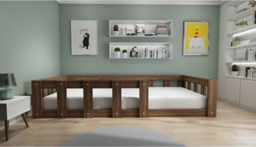 Montessori 90X190 Yatak Uyumlu Karyola Y10-2
