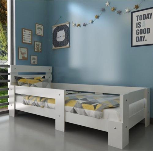 Newmod Touch 90X190 Yatak Uyumlu Beyaz Mdf Karyola