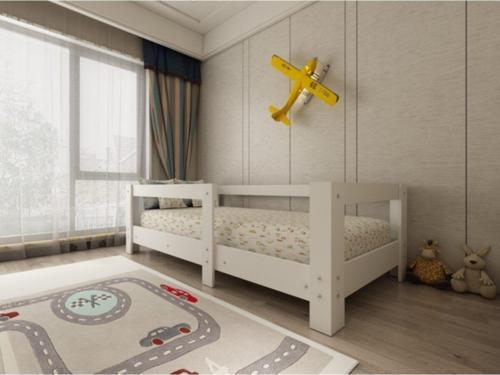 Myniture Ninnimo Montessori Beyaz Mdf 100X200 Yatak Uyumlu Karyola