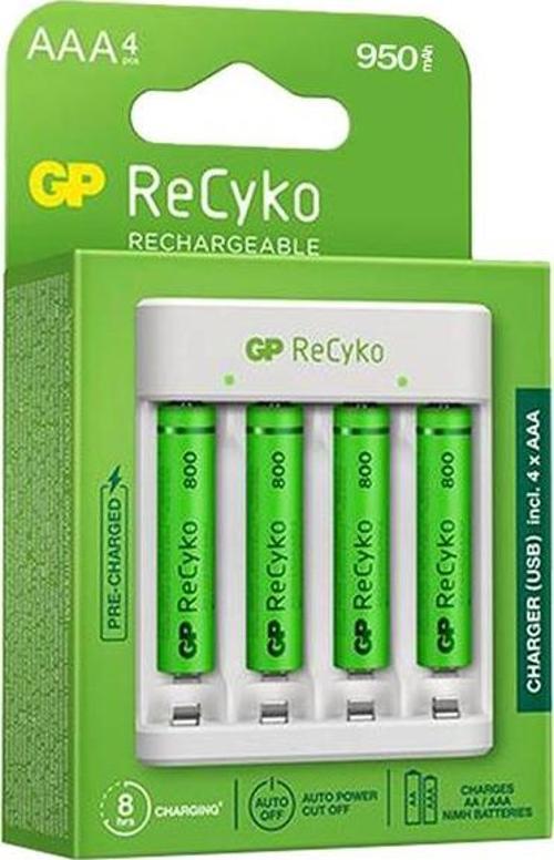 Gpe411100Aaahc-2Mtbb4 Usb E411 4X950 Mah Aaa Pilli Usb Pil Şarj Cihazı