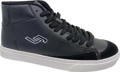 28148 Unisek Siyah Bağcıklı Günlük Kullanım Bilekli Spor Ayakkabı