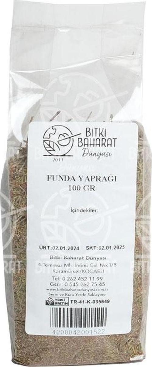 Funda Yaprağı 100 Gr