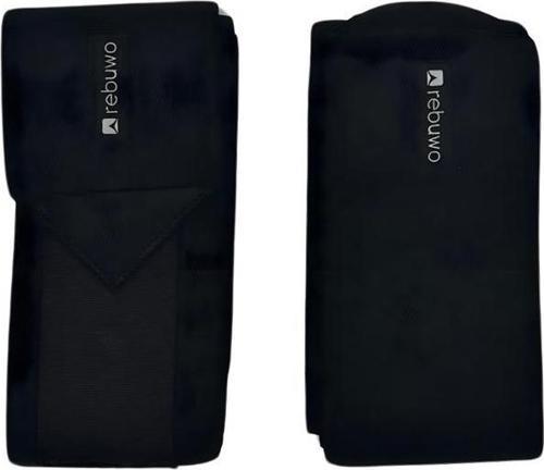  Rebuwo Fitness Ayarlanabilir Diz Bandajı Diz Desteği Pro Knee Wraps