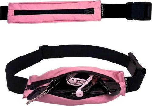 Çok Fonksiyonlu Sporcu Bel Çantası Pembe