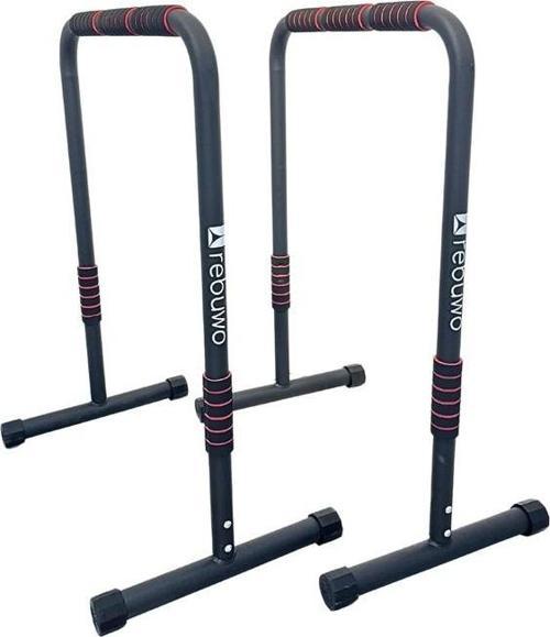 İkili Uzun Paralel Dip Bar – Tall Parallettes Dips Bar | Portatif Ev Tipi Fitness Ekipmanı | Vücut Ağırlığı ile Egzersiz İçin