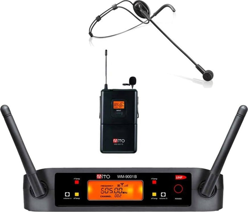 WM-9001 B Kablosuz Yaka Mikrofonu