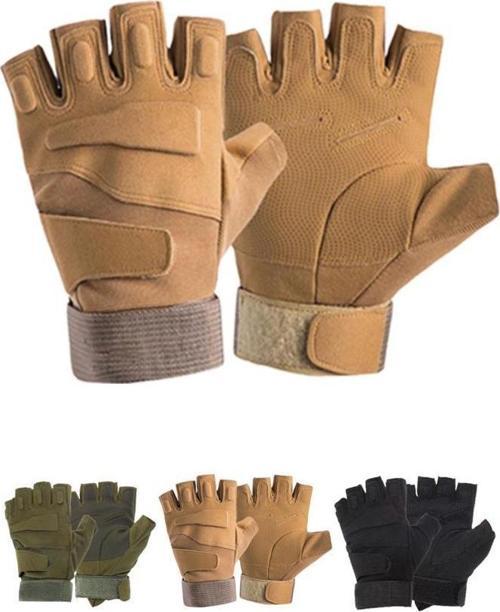Erkek&Kadın Outdoor ve Taktik Eldiven Kesik Parmak