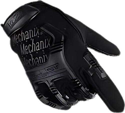 Mechanix Tam Parmak Taktik Eldiven, Darbe Emici İş Eldiveni, Dokunmatik Özellikli Motosiklet&Spor Eldiveni, Unisex  SİYAH-XL