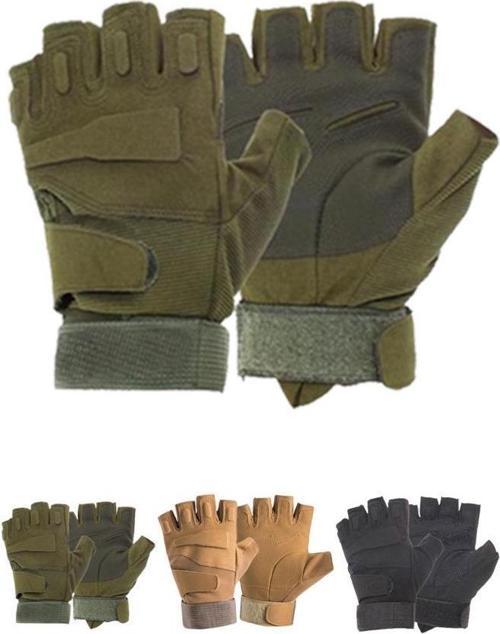 Erkek&Kadın Outdoor ve Taktik Eldiven Kesik Parmak