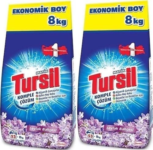 Matik Toz Çamaşır Deterjanı 16Kg Leylak Bahçesi (106 Yıkama) Renkli/Beyazlar (2Pk*8Kg)