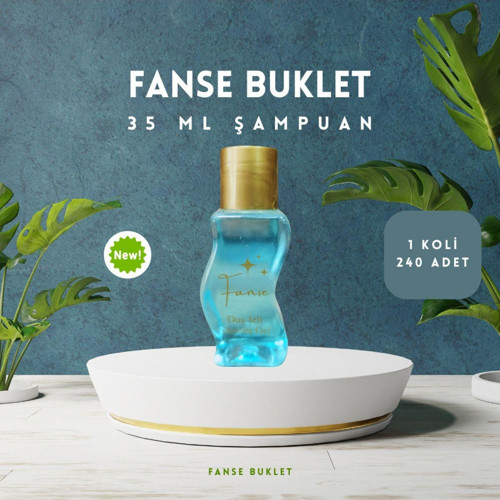 Tek Kullanımlık Otel Buklet Duş Jeli S Şise 240 Adet 35 Ml