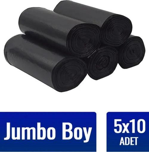 Çöp Torbası Endüstriyel Jumbo 80X110 Cm 400 Gr 10 Adet X 5 Paket Çöp Poşeti