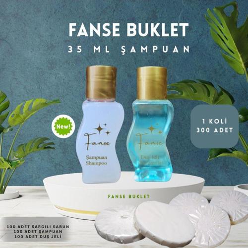 Tek Kullanımlık Otel Buklet 100 Adet Şampuan S Şise 100 Adet Duş Jeli 100 Adet Sargılı Sabun Set