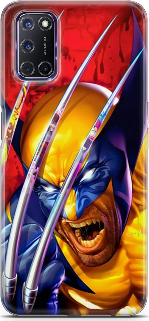 Oppo A72 Uyumlu Kılıf Yapayzeka 7 Wolverine Desenli Kılıf