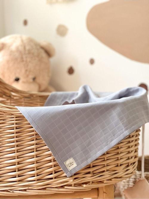 Çok Amaçlı Müslin Örtü Müslin Bebek Battaniyesi Müslin Örtü 75X85Cm