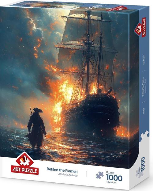 Alevlerin Ardında 1000 Parça Puzzle