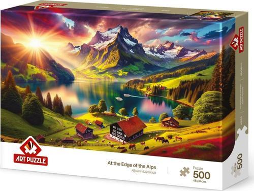 Alplerin Kıyısında 500 Parça Puzzle