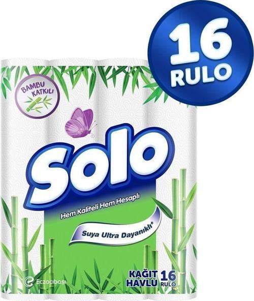 Kağıt Havlu Bambu Katkılı 16'Lı