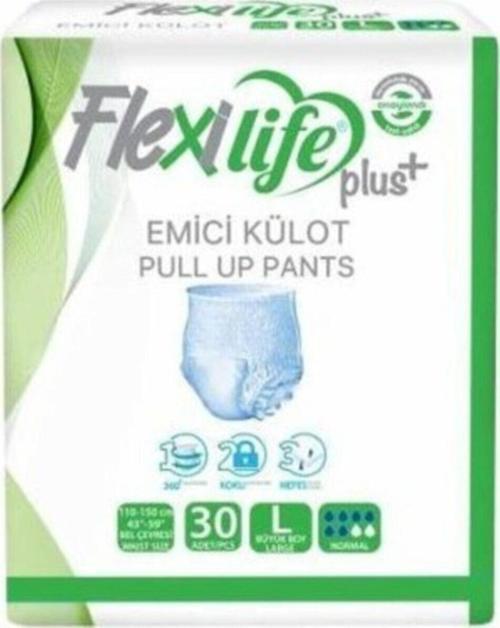 Flexilife Plus Emici Külot Büyük Boy Large Hasta Bezi 30'Lu