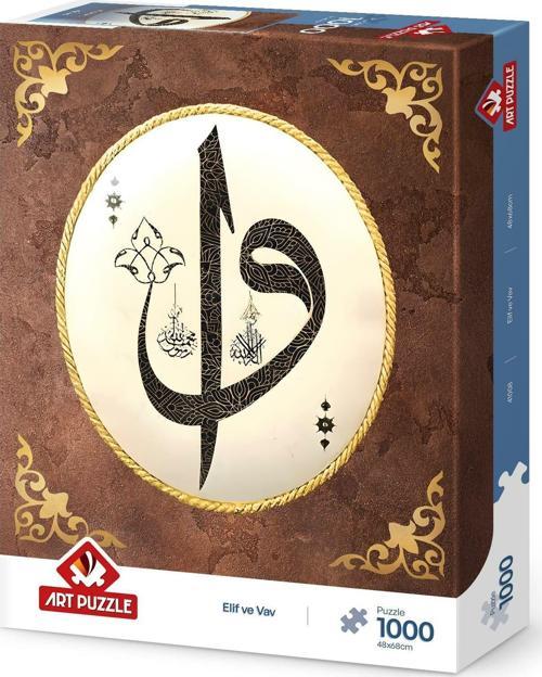 Elif ve Vav 1000 Parça Puzzle