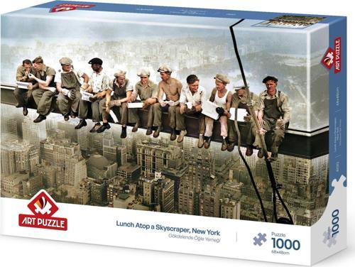 Gökdelen'de Öğle Yemeği 1000 Parça Puzzle