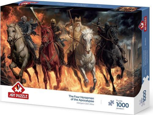 Mahşerin Dört Atlısı  1000 Parça Puzzle