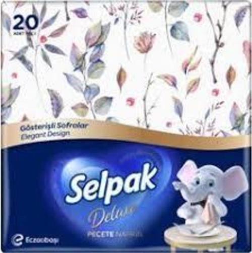 Selpak Collection Deluxe Peçete 20 Li Karma