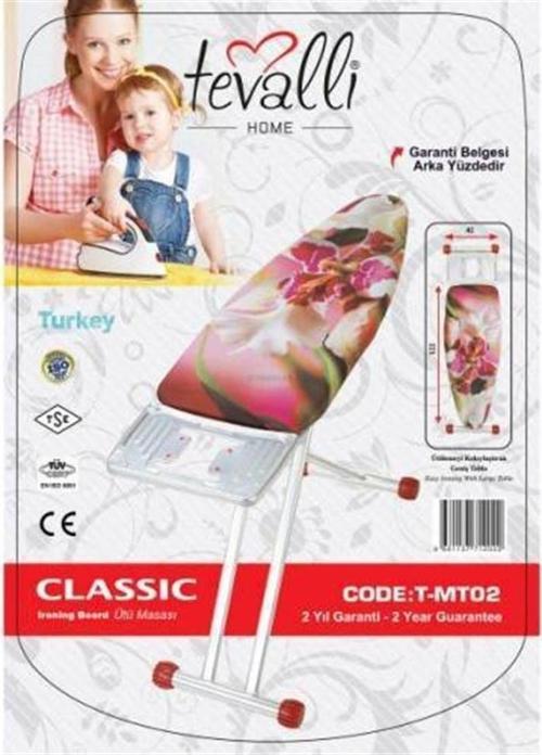 Mt02 Classic Ütü Masası 122x42cm