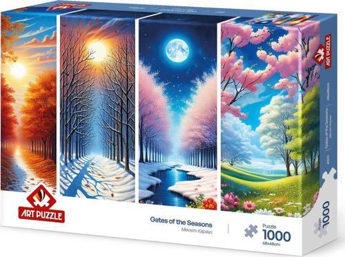 Mevsim Kapıları 1000 Parça Puzzle