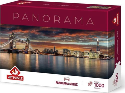 Tower Bridge,London 1000 Parça Panorama Puzzle