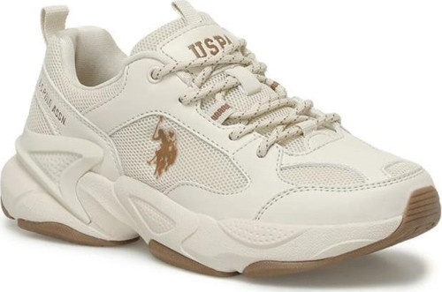 U.S.POLO ASSN MAYBE 5FX BEJ COMFORT CASUAL ANATOMİK SPOR AYAKKABISI