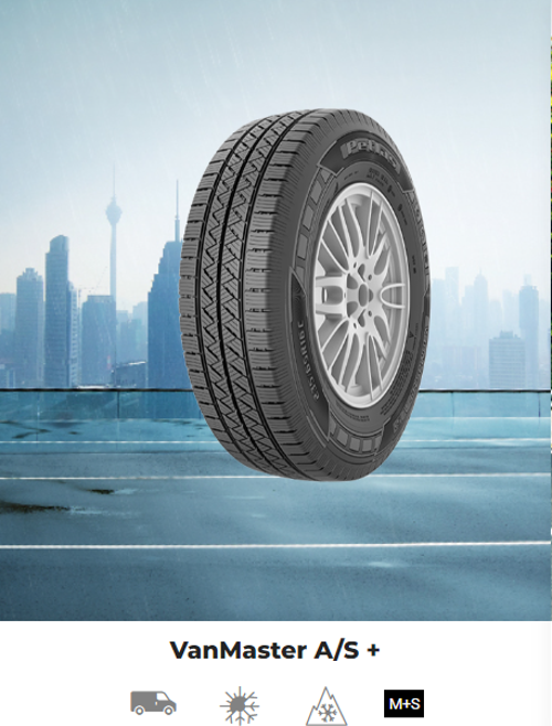 205/75 R16 C TL 113/111R 10PR VANMASTER + A/S Ticari Dört Mevsim Lastiği (Üretim Tarihi:2025)