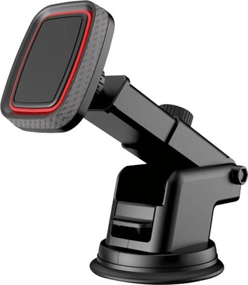 Araç İçi Vantuzlu Telefon Tutacağı Güçlü Mıknatıs 360 Derece Döner Kafa Ayarlanabilir Uzunluk