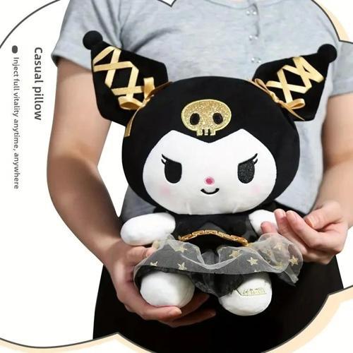 Kuromi Hello Kitty Özel Seri 25 Cm Peluş Oyuncak