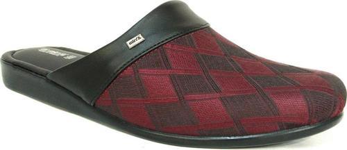 Bordo Siyah Halı Üstü Çeyizlik Damat Anatomik Comfort Terlik