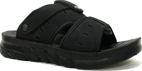 Maxvel Siyah Cırtlı Tank Anatomik Comfort Terlik