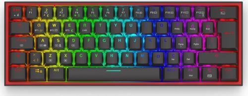 K616 Fizz PRO RGB Red Switch 2.4GHz Kablosuz Türkçe Mekanik Oyuncu Klavyesi Siyah