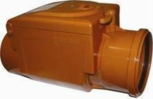 PVC Pissu Atıksu Çekvalfi 100 mm Kilitli