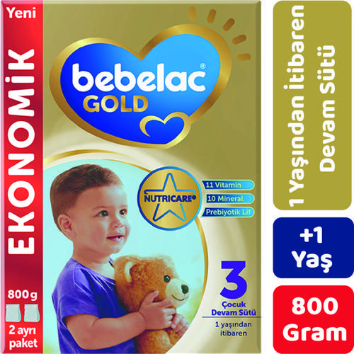 Gold 3 Çocuk Devam Sütü 800 gr