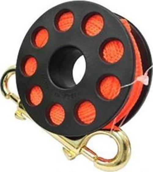 Makara Mini Reel 15 mt, DR05O, Turuncu İpli