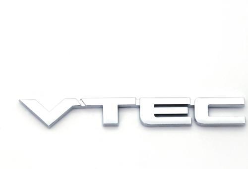 Vtec Plastik Krom Arma Bagaj Etiketi Logo Sticker