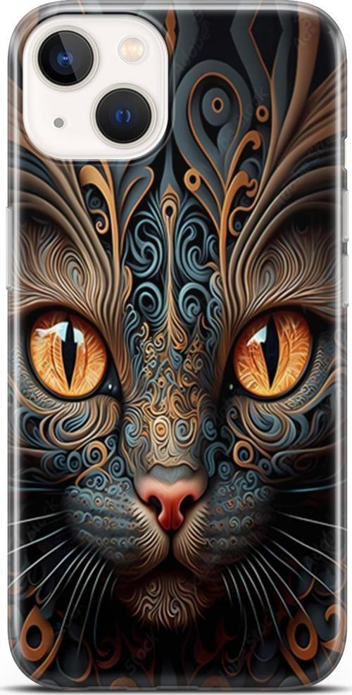 iPhone 13 Mini Uyumlu Kılıf Yapayzeka 26 Sanatsal Soft Kapak