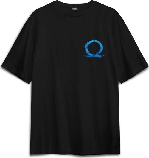 God of War Ragnarok Oyun Gamer Sırt Ön Baskılı Oversize Tişört Unisex T-Shirt