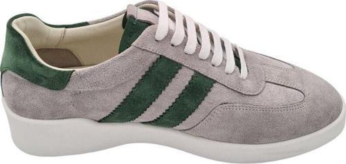 Hakiki Deri Kadın Sneakers - Şıklık Ve Rahatlık Bir Arada! Açık Gri 39